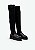 BOTA OVER THE KNEE COM KNIT PRETA LP EASY 537B0000629 - Imagem 1