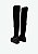 BOTA OVER THE KNEE COM KNIT PRETA LP EASY 537B0000629 - Imagem 4