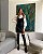 VESTIDO FASHION PRETO PRETO ACOSTAMENTO 929412 - Imagem 1