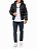 JAQUETA MATELASSE CALVIN KLEIN JEANS RECICLADA PRETA J30J320 - Imagem 2