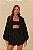 CARDIGAN TRICOT PELINHO COM BOLSO PRETO FARM 326437 - Imagem 1