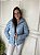 JAQUETA FEMININA CLASSICA COM CAPUZ REMOVIVEL E ZIPER AZUL CLARO TOMMY HILFIGER - Imagem 1