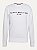 MOLETOM LOGO CLÁSSICO TOMMY LOGO SWEATSHIRT BRANCO - Imagem 5