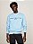 MOLETOM LOGO CLÁSSICO TOMMY LOGO SWEATSHIRT AZUL CLARO - Imagem 1