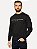 MOLETOM LOGO CLÁSSICO TOMMY LOGO SWEATSHIRT PRETO - Imagem 1