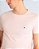 T-SHIRT WCC ESSENTIAL COTTON TEE ROSA CLARO TOMMY HILFIGAR THMW0MW38997 - Imagem 2