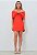 VESTIDO CURTO COM MAXI LAÇO VERMELHO 502VE010515 - Imagem 1