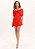 VESTIDO CURTO COM MAXI LAÇO VERMELHO 502VE010515 - Imagem 2