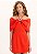 VESTIDO CURTO COM MAXI LAÇO VERMELHO 502VE010515 - Imagem 4
