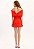 VESTIDO CURTO COM MAXI LAÇO VERMELHO 502VE010515 - Imagem 5