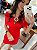 VESTIDO CURTO COM MAXI LAÇO VERMELHO 502VE010515 - Imagem 2