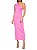VESTIDO SUPER MIDI OMBRO UNICO ROSA 502VE009830 - Imagem 1