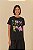 TSHIRT FIT FARM RIO FLORES PRETA ESTAMPADO FARM 343338 - Imagem 1
