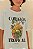 T-SHIRT MEDIA CORAZON TROPICAL OFF WHITE FARM 339962 - Imagem 2