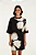 Vestido T-Shirt Estampado Maya Preto - Imagem 1