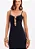 Vestido Super Midi Com Aplicação e Fenda MYFT - Imagem 2