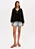 Short Jeans Relaxed Cintura Alta com Aplicações MYFT - Imagem 2