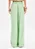 Calça Wide Leg Com Linho Listrada - Imagem 2