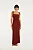 Vestido Midi Alça Torcida Textura FARM 347940 - Imagem 1