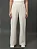 Calça Feminina Malha Linho Calvin Klein Jeans Off White CF5PC10CM057_0111 - Imagem 3