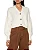 CARDIGAN CURTO PELINHO OFF WHITE FARM 357276 - Imagem 2