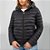 JAQUETA LW PADDED GLOBAL STRIPE PRETA TOMMY HILFIGER THWW0WW42046 - Imagem 1