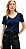 CAMISETA 1X1 RIB RWB SLIM V-NK S/S TEE AZUL MARINHO TOMMY HILFIGER THWW0WW49425 - Imagem 1