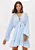 VESTIDO CURTO COM AMARRACAO AZUL CLARO MYFT 502VE011821 - Imagem 1
