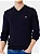 SWEATER MASCULINO V AZUL MARINHO LACOSTE AH1951 23 166 - Imagem 2