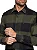 CAMISA ML CALVIN KLEIN FLANNEL VERDE MILITAR CM4OC03CS824 - Imagem 3