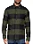 CAMISA ML CALVIN KLEIN FLANNEL VERDE MILITAR CM4OC03CS824 - Imagem 1