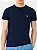 T-SHIRT MASCULINO AZUL MARINHO ALGODÃO PIMA LACOSTE TH6709 23 166 - Imagem 1
