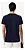 T-shirt masculino azul marinho algodão pima Lacoste TH6709 23 166 - Imagem 3
