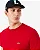 T-SHIRT MASCULINO VERMELHO ALGODÃO PIMA LACOSTE TH6709 23 240 - Imagem 2
