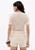 BLUSA MANGA CURTA COM BOTOES NATURAL MYFT 502BL010226 - Imagem 4