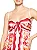 Vestido curto alcinha lenco floraline estampada Farm 370658 - Imagem 4