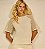 T-shirt manga curta natural Claudia Rabelo tsh3612 2673 - Imagem 1