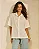 Camisa cr manga curta off white Claudia Rabelo caf 3612 2773 - Imagem 1