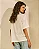 Camisa cr manga curta off white Claudia Rabelo caf 3612 2773 - Imagem 2