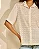 Camisa cr manga curta off white Claudia Rabelo caf 3612 2773 - Imagem 4