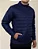 Jaqueta Cult Slim Matelada Azul Marinho OGOCHI 027458002 - Imagem 1