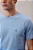 Camiseta mc ckj masc azul claro calvin klein ckjm130k - Imagem 3