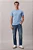 Camiseta mc ckj masc azul claro calvin klein ckjm130k - Imagem 1