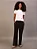 Camiseta fem bordado branca Calvin Klien ckjf135 - Imagem 1