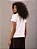 Camiseta fem bordado branca Calvin Klien ckjf135 - Imagem 4