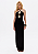 Vestido frente unica super midi preto 502VE013281 - Imagem 1