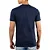 Camiseta mc essencial slim azul marinho Ogochi 6500002 - Imagem 2