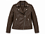 Jaqueta corino café Facinelli 640483 - Imagem 3