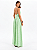 Vestido longo de alça com linho listras verde 502VE011790 - Imagem 3
