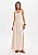 Vestido super midi sem mangas off white MYFT 502VE011959 - Imagem 1